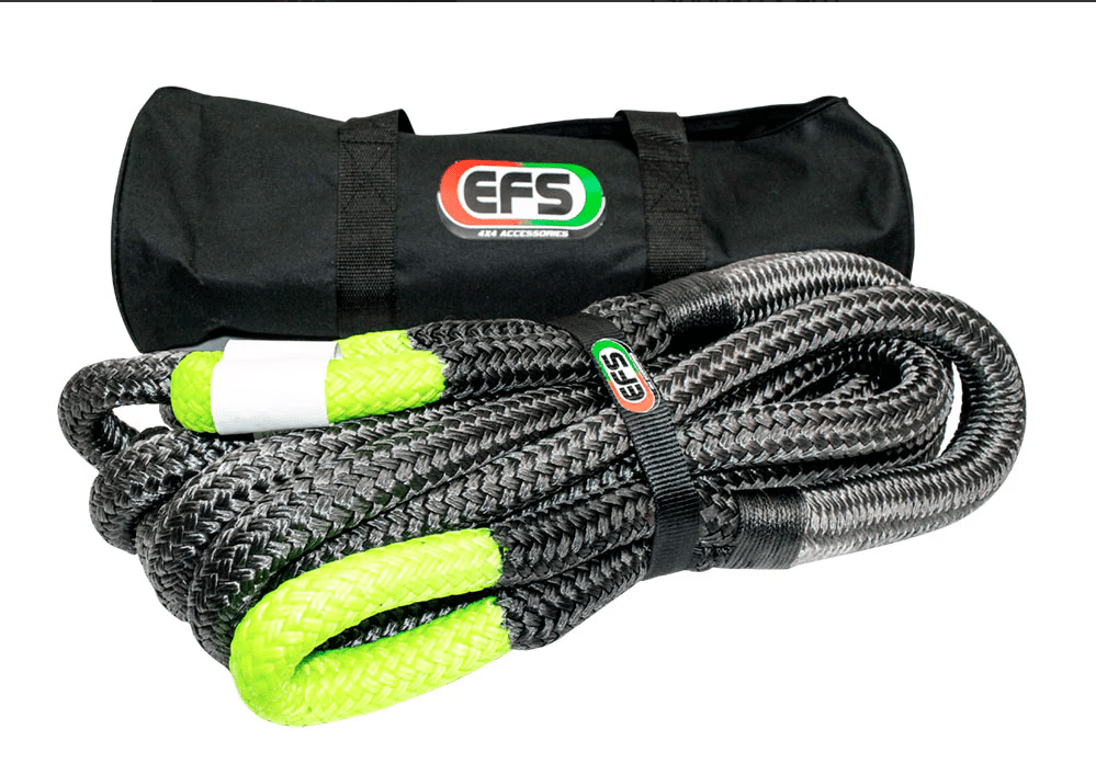 EFS Recon kinetic snatch rope 13000kg x 9m - NZ Offroader