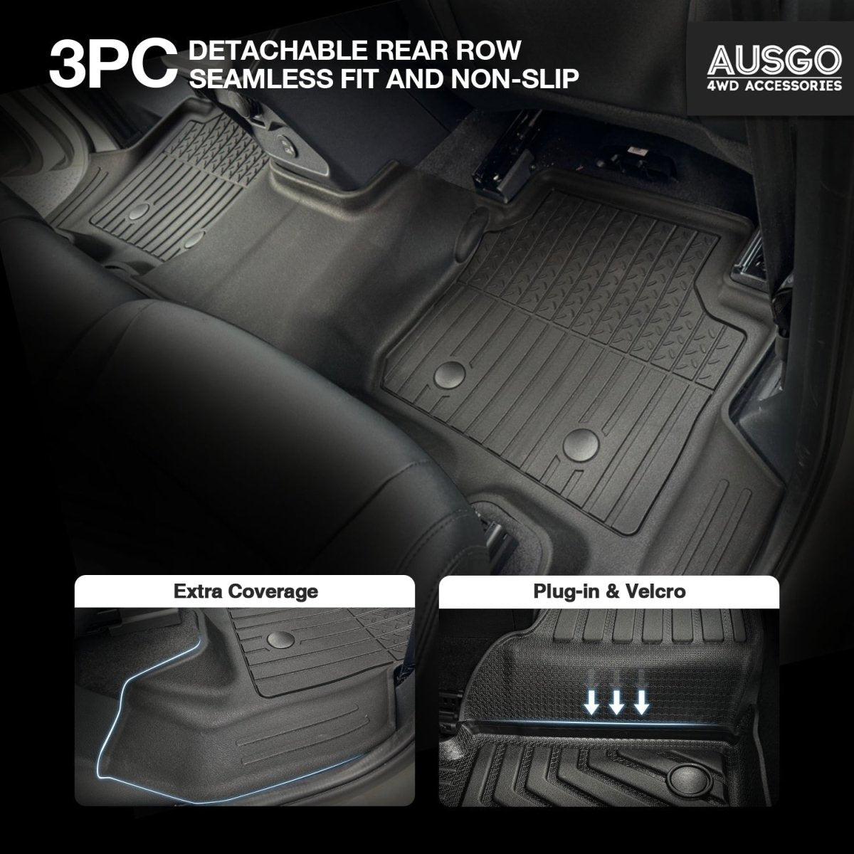 Ford Everest Next - Gen 2022 - 2025 Injection Car Floor Mats - NZ Offroader