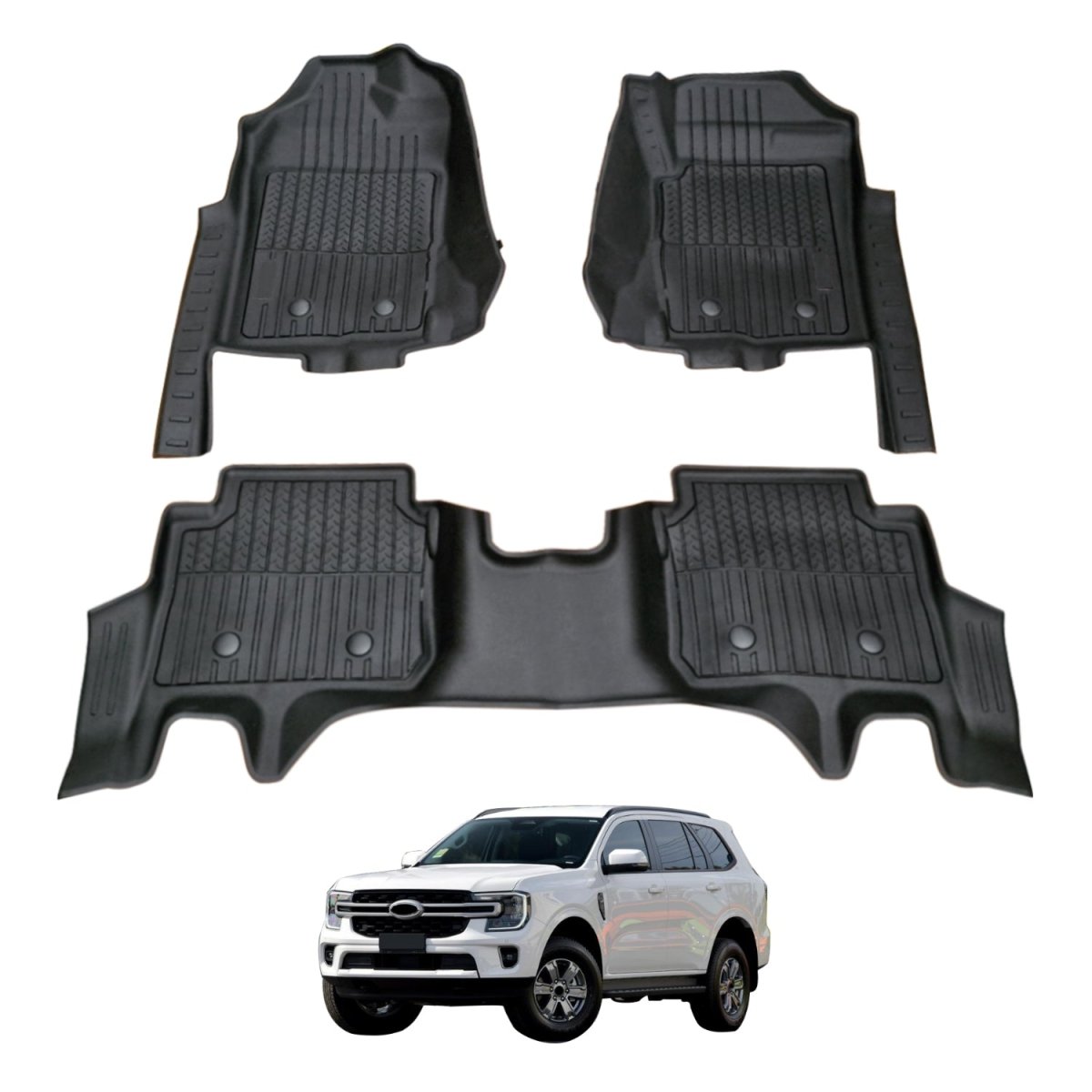 Ford Everest Next - Gen 2022 - 2025 Injection Car Floor Mats - NZ Offroader