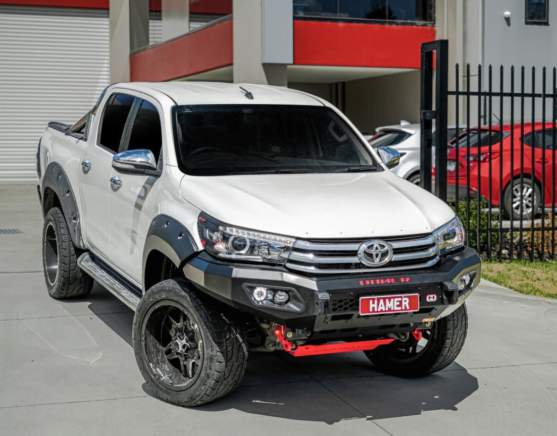 Hamer AM106 King Series Winch Bar for Toyota Hilux Revo 2015 - 2018 - NZ Offroader