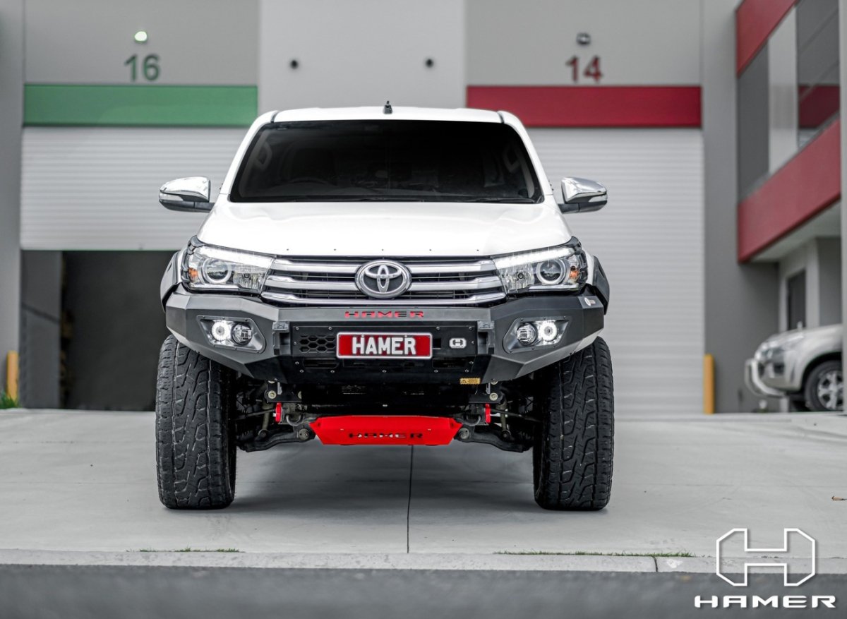 Hamer AM106 King Series Winch Bar for Toyota Hilux Revo 2015 - 2018 - NZ Offroader
