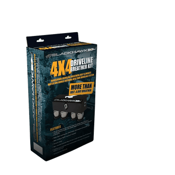 Blackhawk Diff Breather 4 Port kit - to suit Toyota Nissan Holden Isuzu Jeep Mitsubishi - NZ Offroader