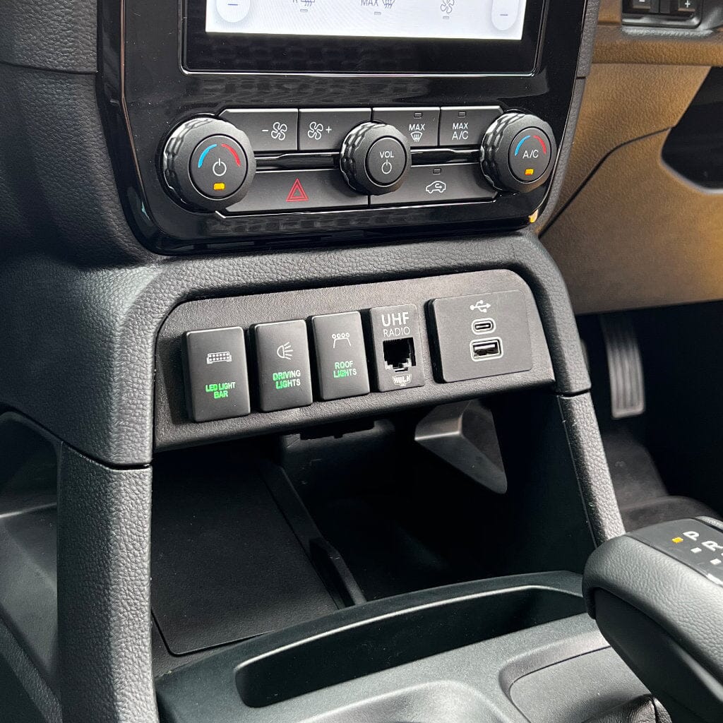 Dash Switch Cluster for Ford Ranger/Everest 2022+ - NZ Offroader