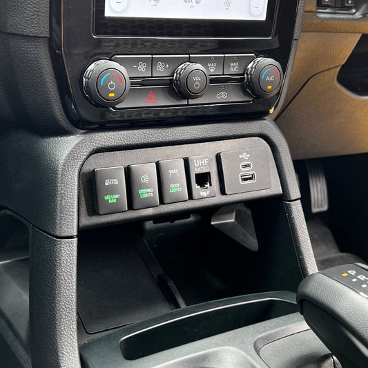 Dash Switch Cluster for Ford Ranger/Everest 2022+ - NZ Offroader