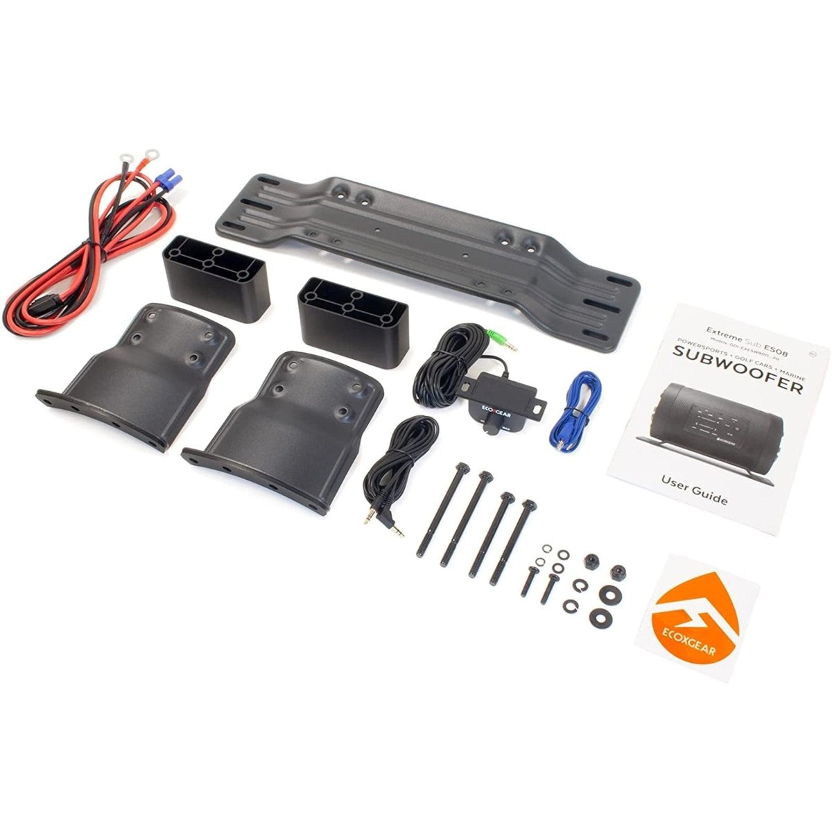 ECOXGEAR SoundExtreme ES08 powersports sealed powered 8-inch subwoofer tube with built in 500-watt amplifier - NZ Offroader