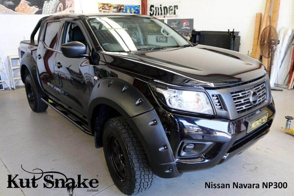 Kut Snake Flares for Nissan Navara D23 NP300 - NZ Offroader