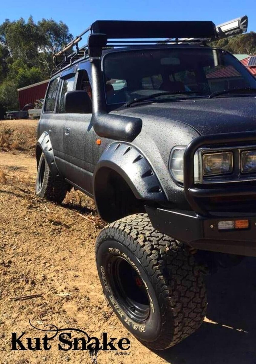 Kut Snake Flares for Toyota Landcruiser 80 Series - NZ Offroader