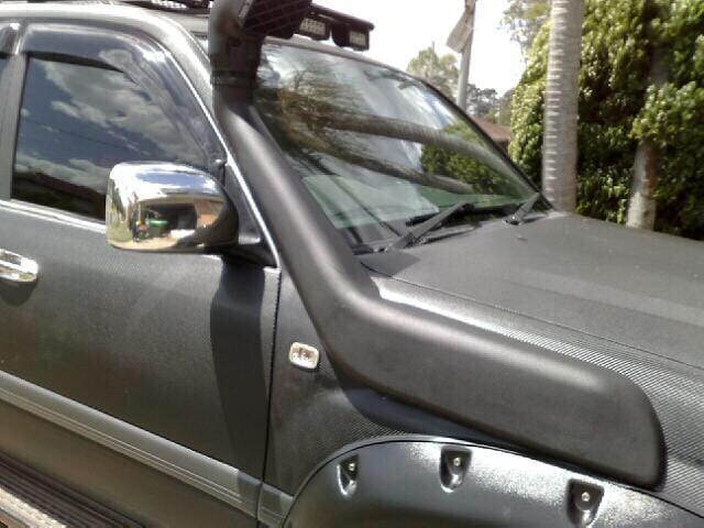 Kut Snake Snorkel Kit to Fit Toyota LC100 Models - NZ Offroader