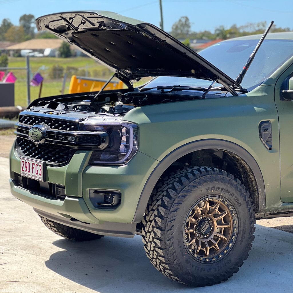 Pirate Camp Co Stacked Bonnet Strut Bracket - Ranger/Everest 2022+ - NZ Offroader