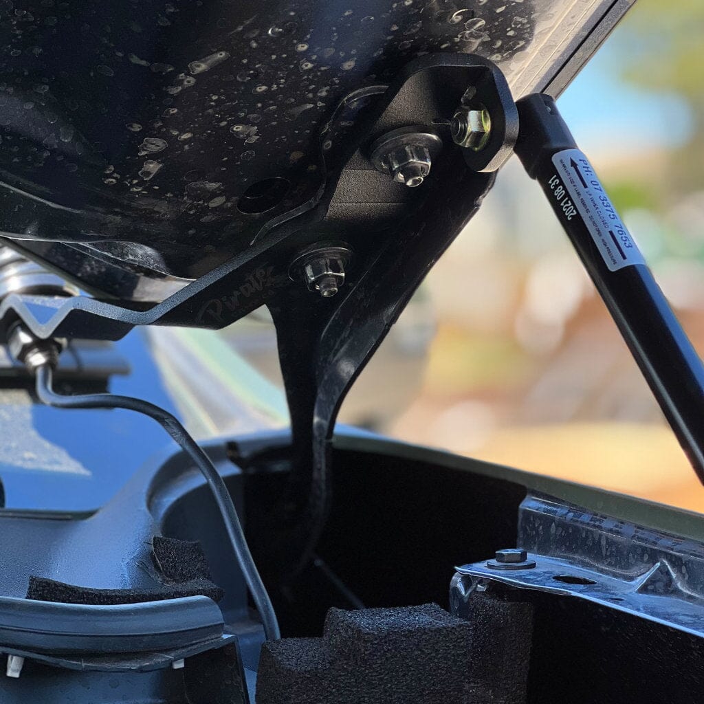 Pirate Camp Co Stacked Bonnet Strut Bracket - Ranger/Everest 2022+ - NZ Offroader