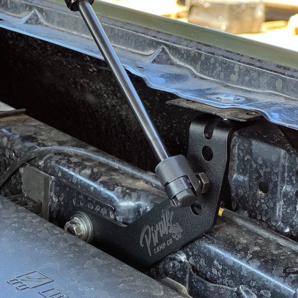 Pirate Camp Co Stacked Bonnet Strut Bracket - Ranger/Everest 2022+ - NZ Offroader