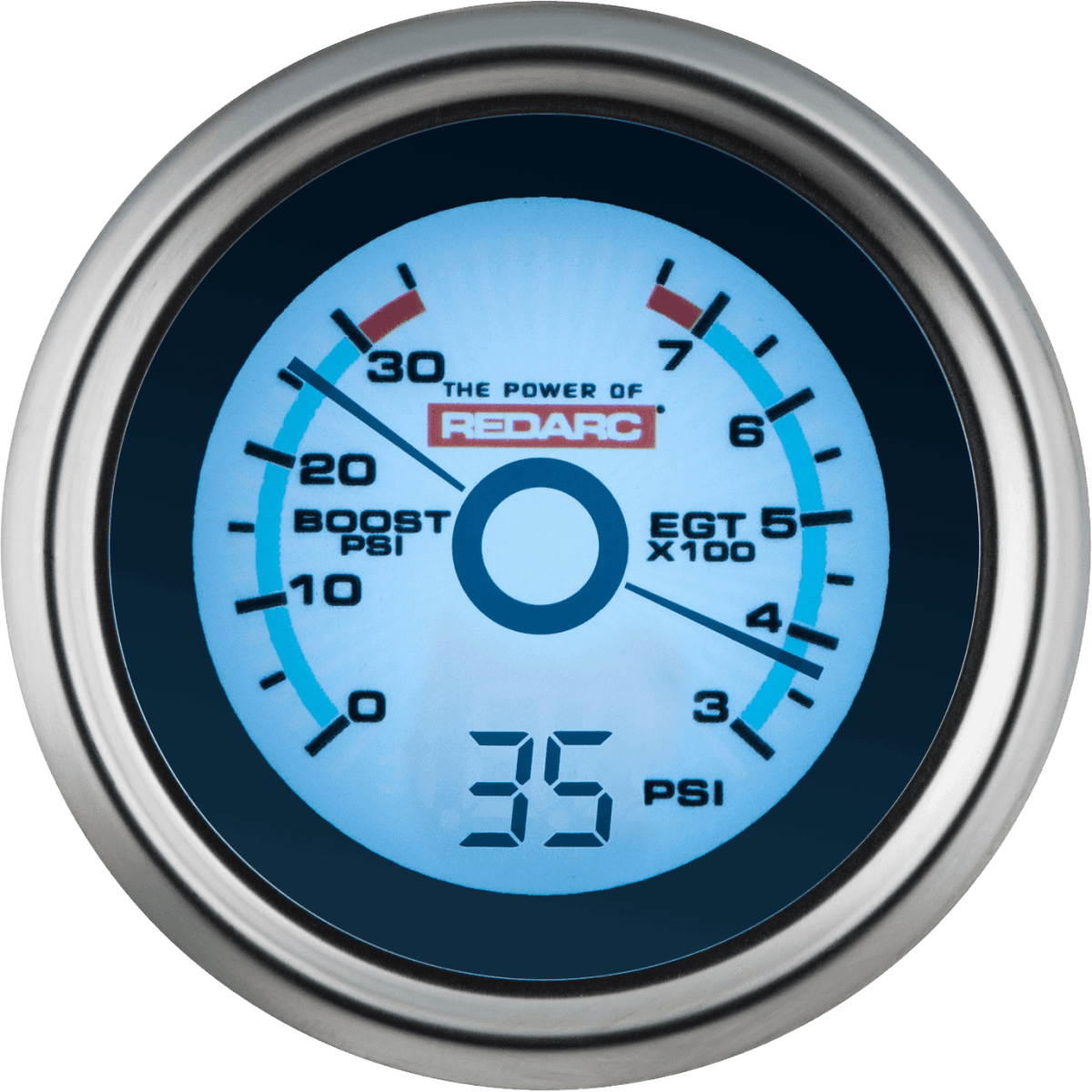 REDARC EGT & Boost / Pressure Gauge with Optional Oil Pressure Display - NZ Offroader